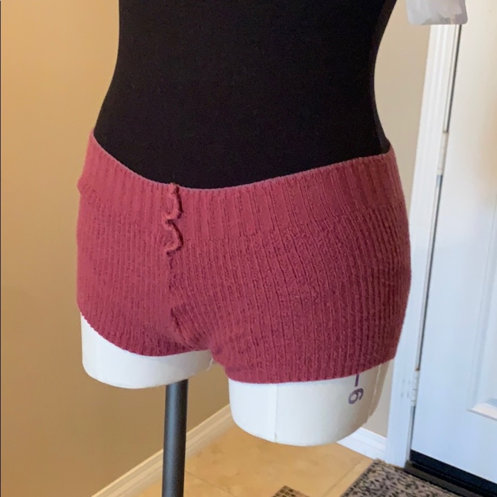 Ballet sweater warm up shorts